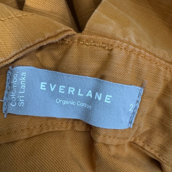 Everlane The Fatigue Yellow Jumpsuit Sz 2 - Picture 13 of 14